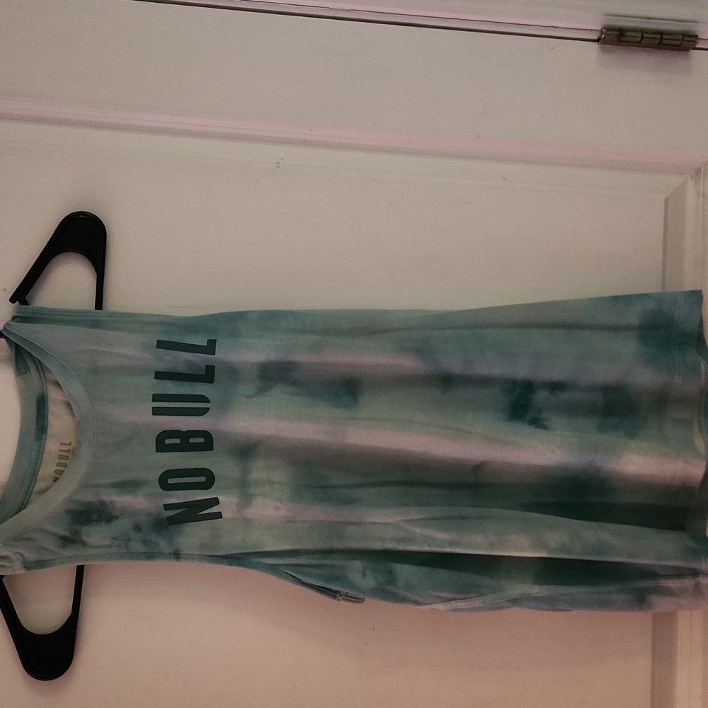 NOBULL Aqua Tie-Dye Tank
